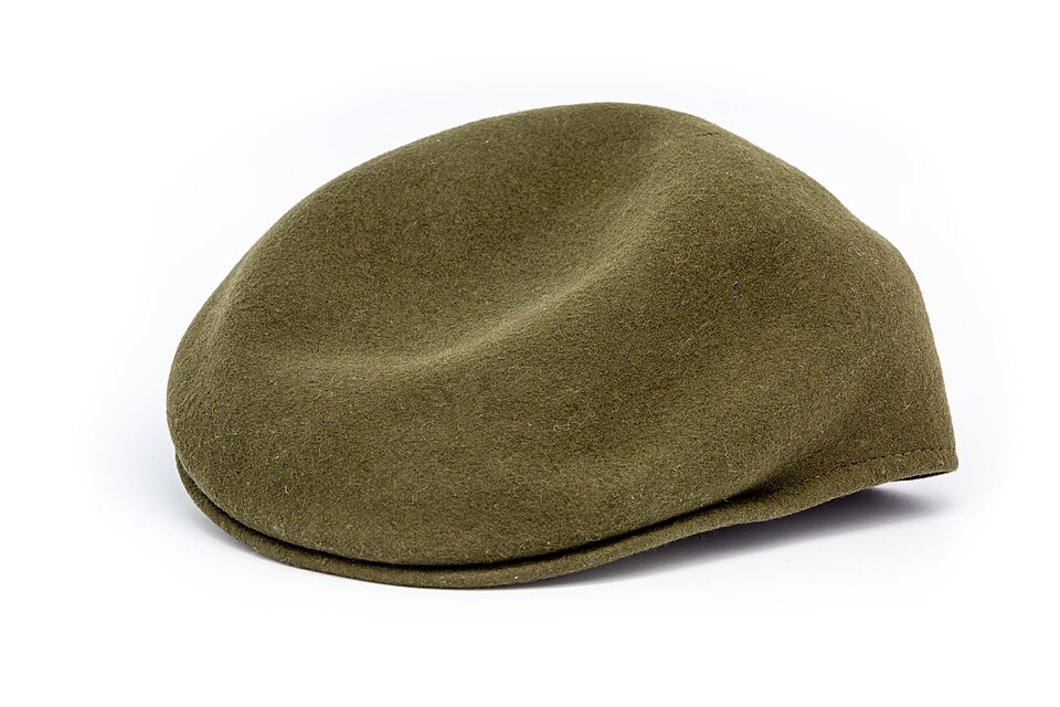 Source photo: Olive flat cap