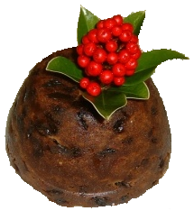 Source photo: Christmas pudding